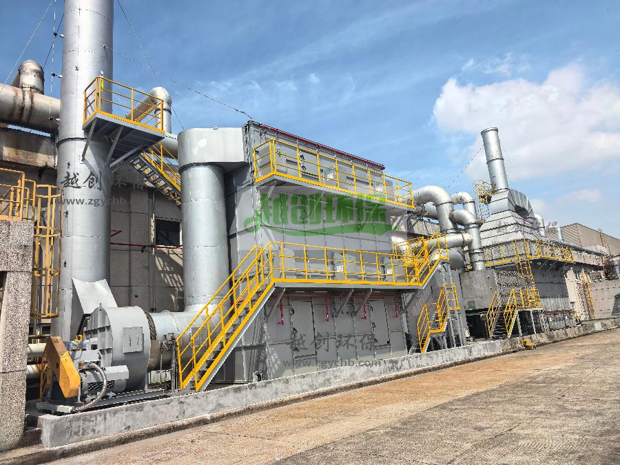 南亚塑胶废气除臭安装工程