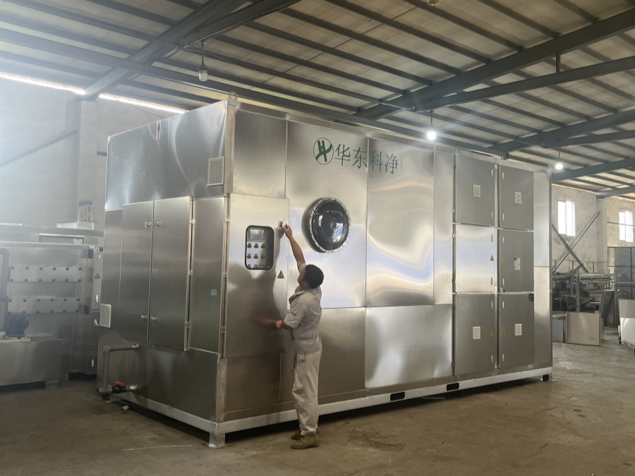 一体扰流喷淋除臭设备 