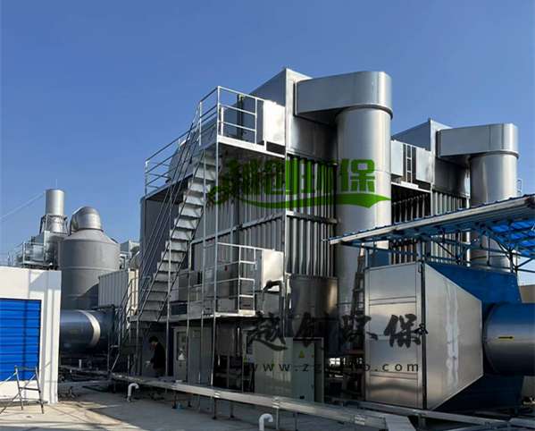 喷淋塔+湿式静电油烟净化设备
