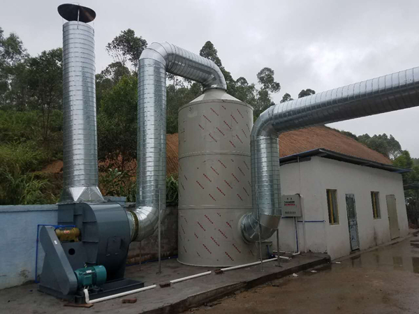 水喷淋油烟除臭净化工程